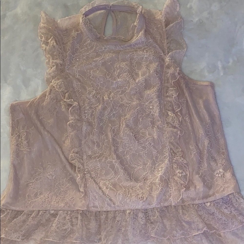 Beautiful blush Express blouse S Large